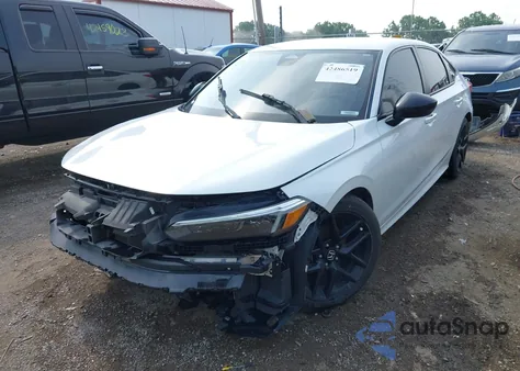 2022 Honda Civic Sport из США, поврежденный, VIN 2HGFE2F55NH550812